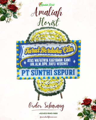 Papan Bunga Duka di Berekah