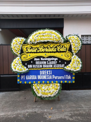 Papan Bunga Duka di Berekah