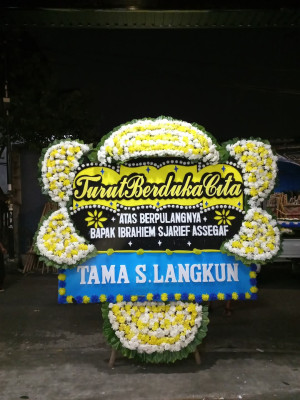 Papan Bunga Duka di Berekah