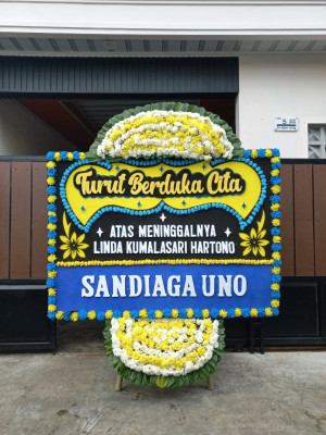 Papan Bunga Duka di Berekah