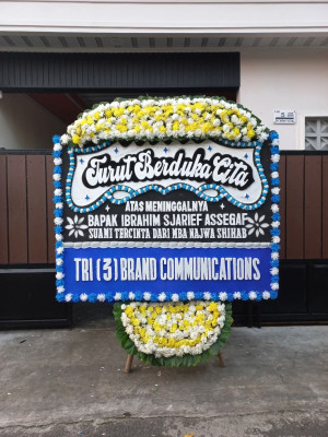 Papan Bunga Duka di Berekah